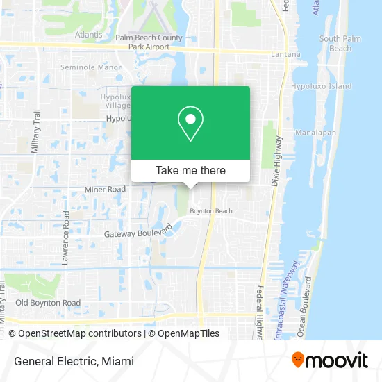 General Electric map