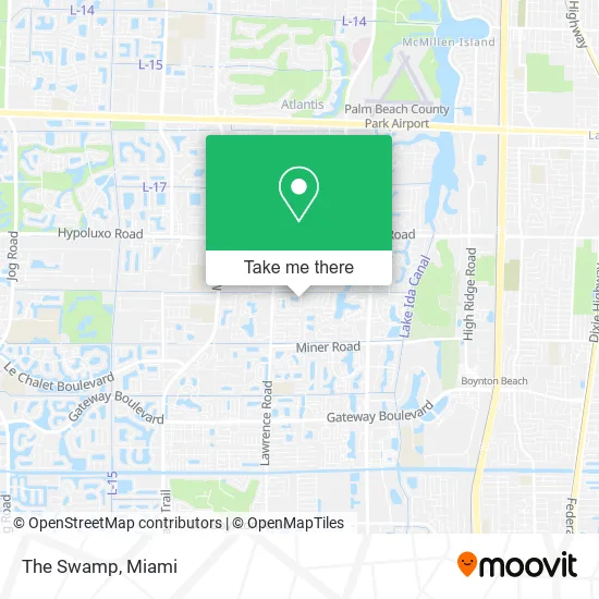 The Swamp map