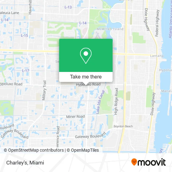 Charley's map