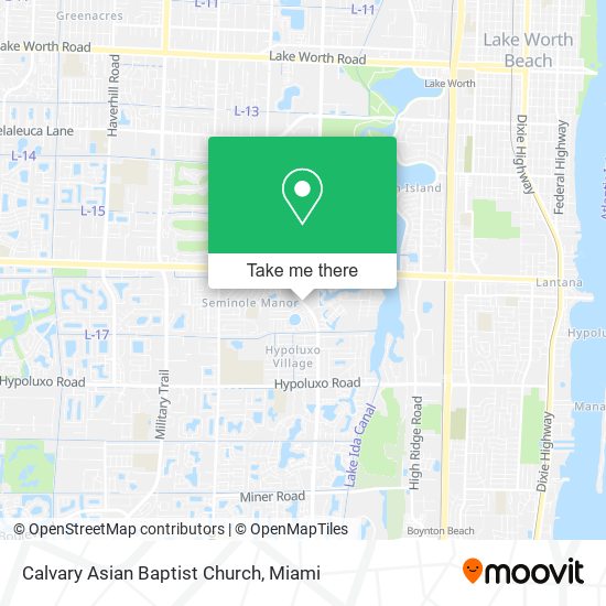 Calvary Asian Baptist Church map