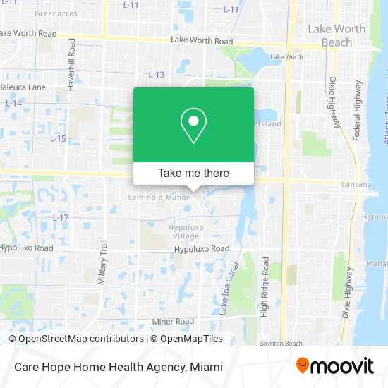 Care Hope Home Health Agency map
