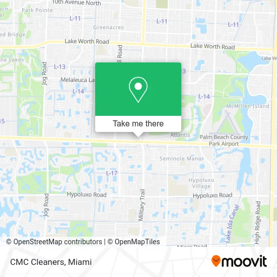 CMC Cleaners map