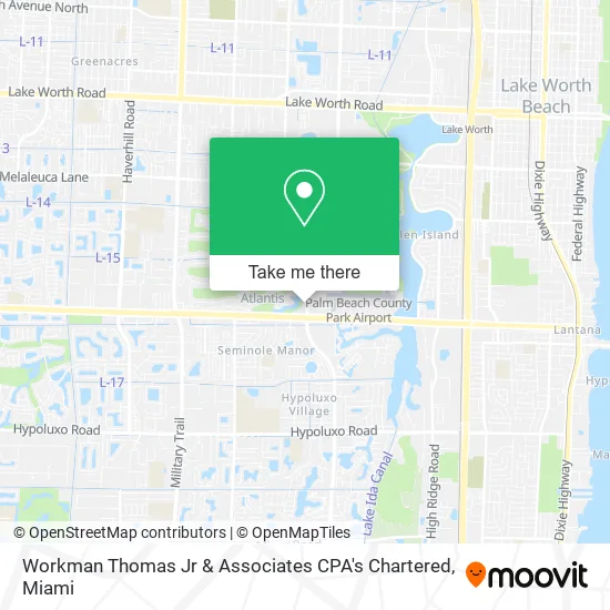 Workman Thomas Jr & Associates CPA's Chartered map