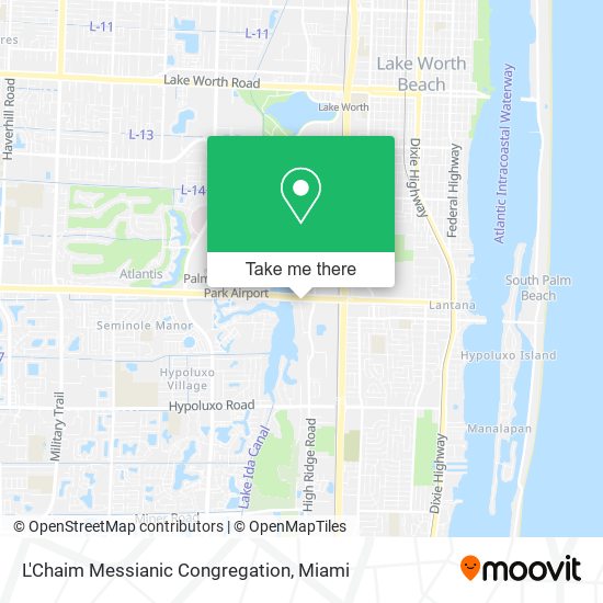 L'Chaim Messianic Congregation map