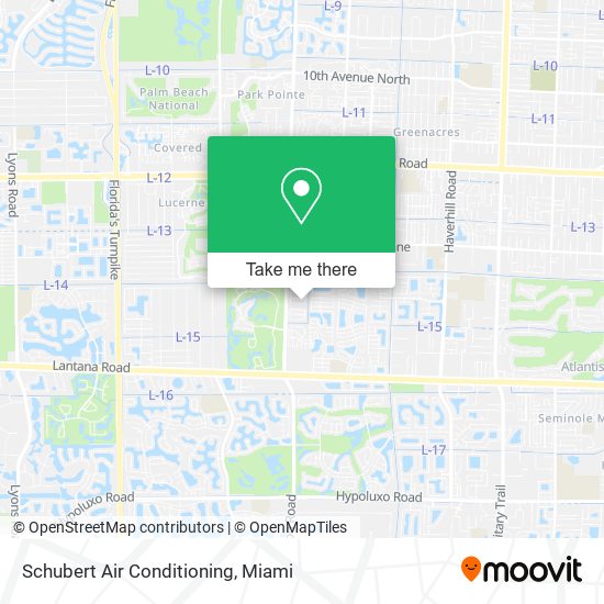 Mapa de Schubert Air Conditioning