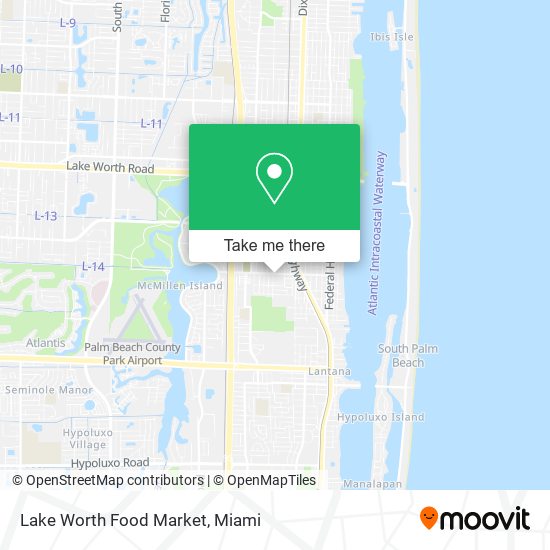 Lake Worth Food Market map