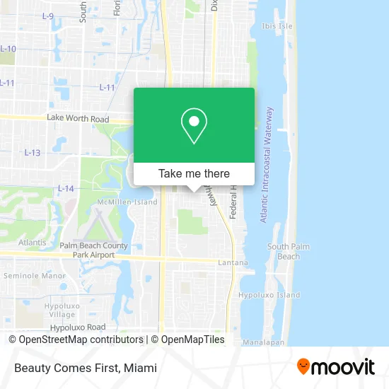 Beauty Comes First map