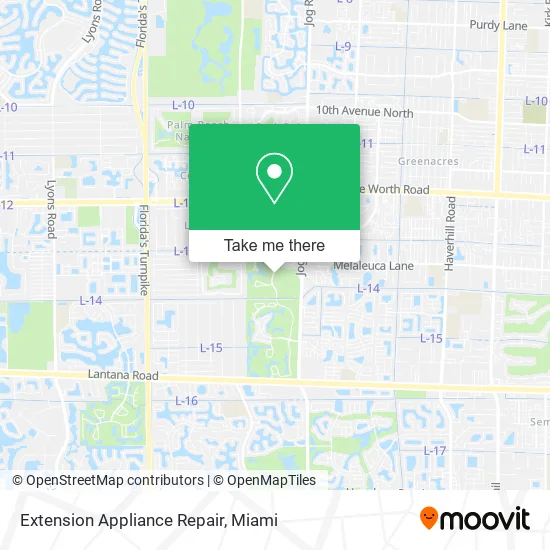 Extension Appliance Repair map