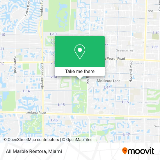 All Marble Restora map