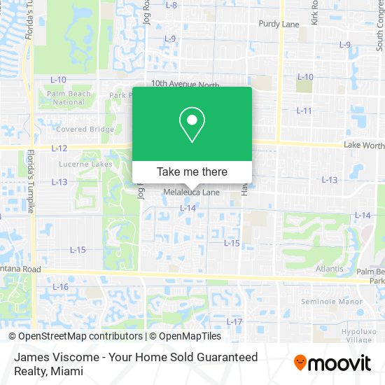 Mapa de James Viscome - Your Home Sold Guaranteed Realty