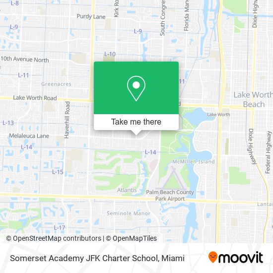 Mapa de Somerset Academy JFK Charter School