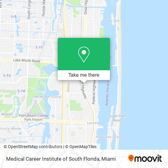 Mapa de Medical Career Institute of South Florida