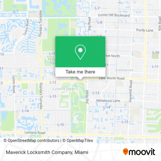 Maverick Locksmith Company map