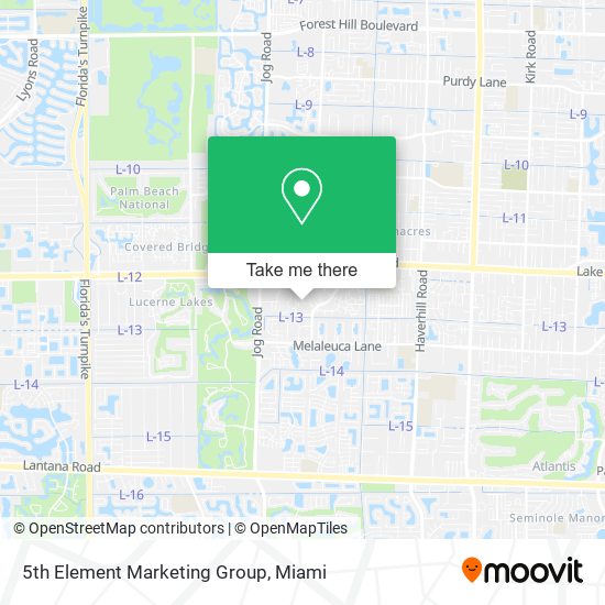 5th Element Marketing Group map
