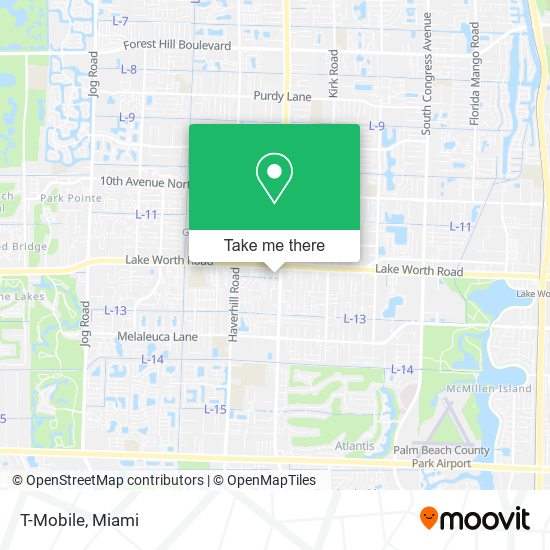 T-Mobile map