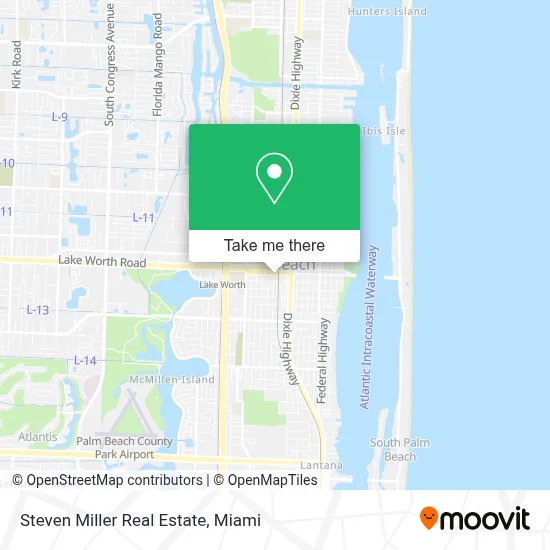 Steven Miller Real Estate map