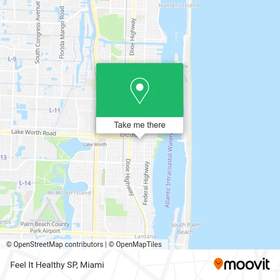 Feel It Healthy SP map