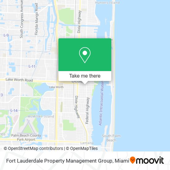 Fort Lauderdale Property Management Group map