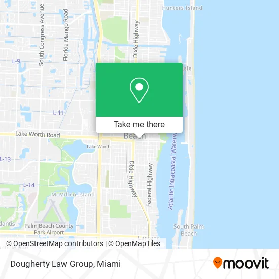 Dougherty Law Group map