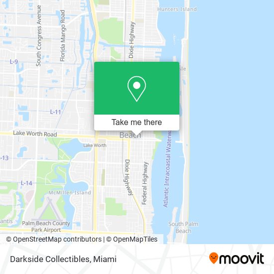 Darkside Collectibles map