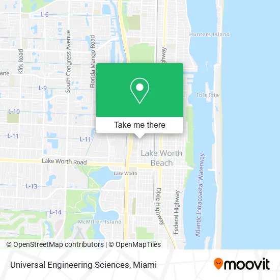 Universal Engineering Sciences map