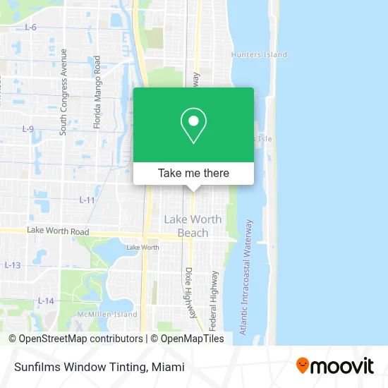 Sunfilms Window Tinting map