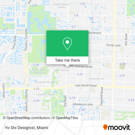 Yo Shi Designist map