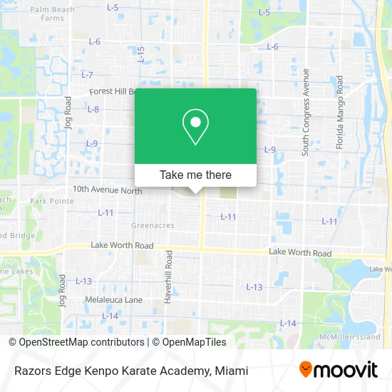 Razors Edge Kenpo Karate Academy map