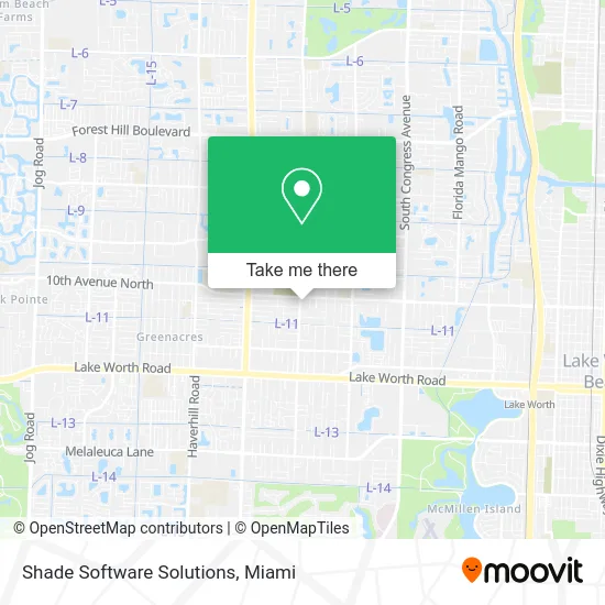 Shade Software Solutions map