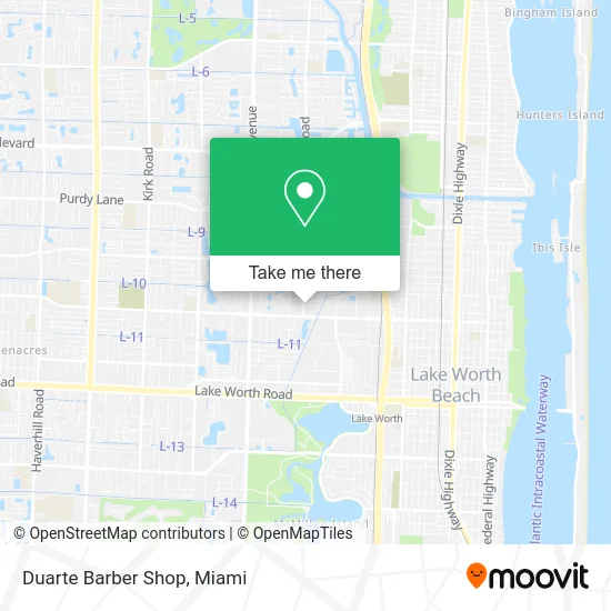 Duarte Barber Shop map