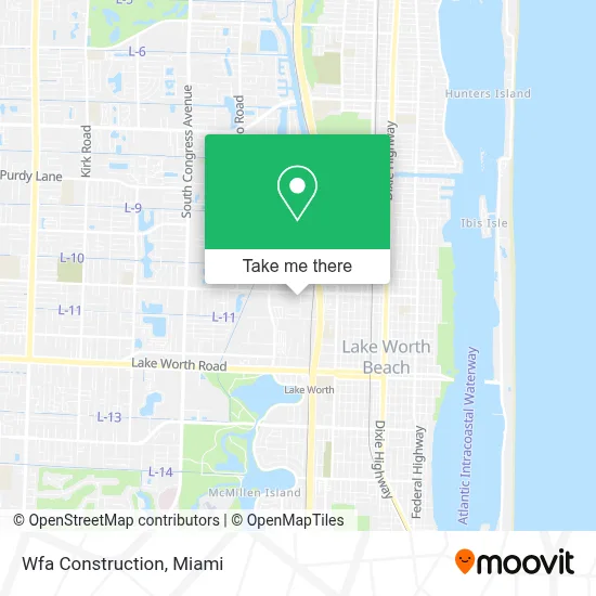 Wfa Construction map