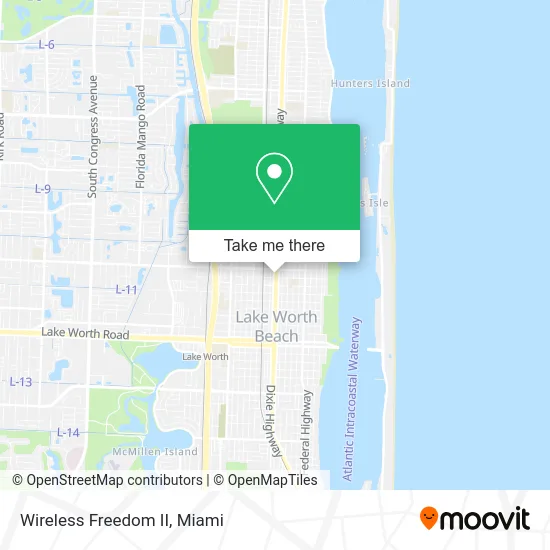 Wireless Freedom II map
