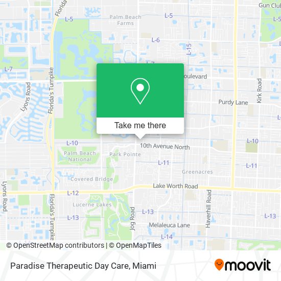 Mapa de Paradise Therapeutic Day Care