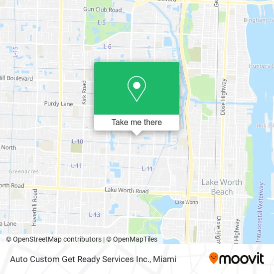 Auto Custom Get Ready Services Inc. map