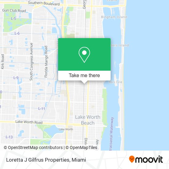 Loretta J Gilfrus Properties map