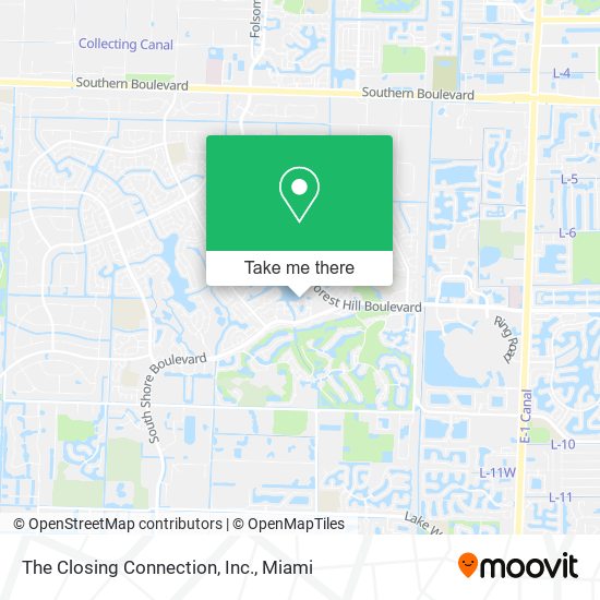 Mapa de The Closing Connection, Inc.