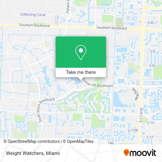 Weight Watchers map