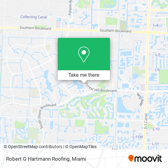 Mapa de Robert G Hartmann Roofing