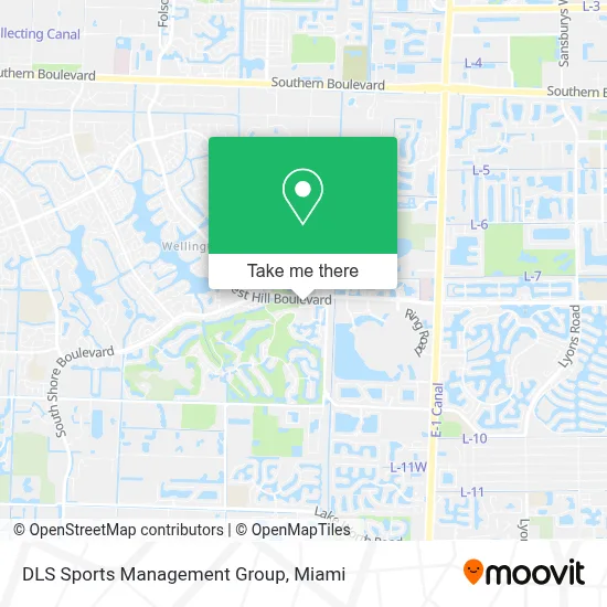 DLS Sports Management Group map