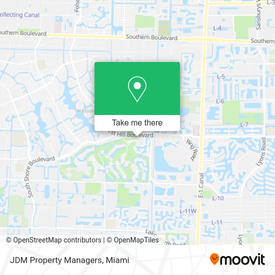 JDM Property Managers map