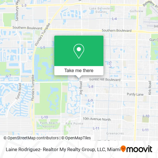 Laine Rodriguez- Realtor My Realty Group, LLC map