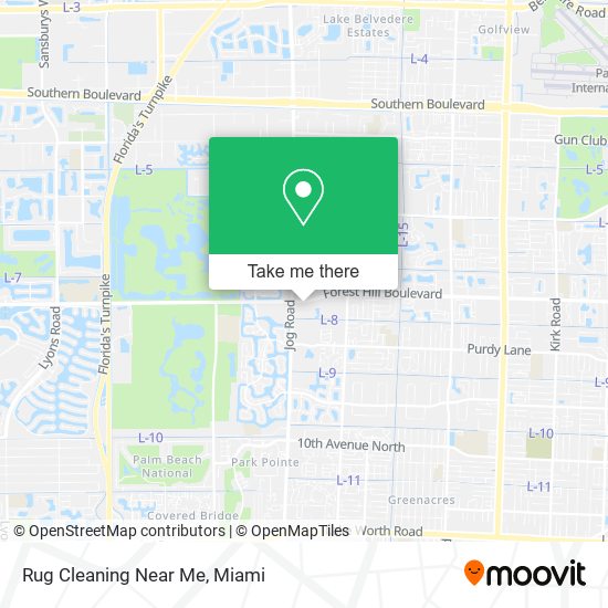 Rug Cleaning Near Me map