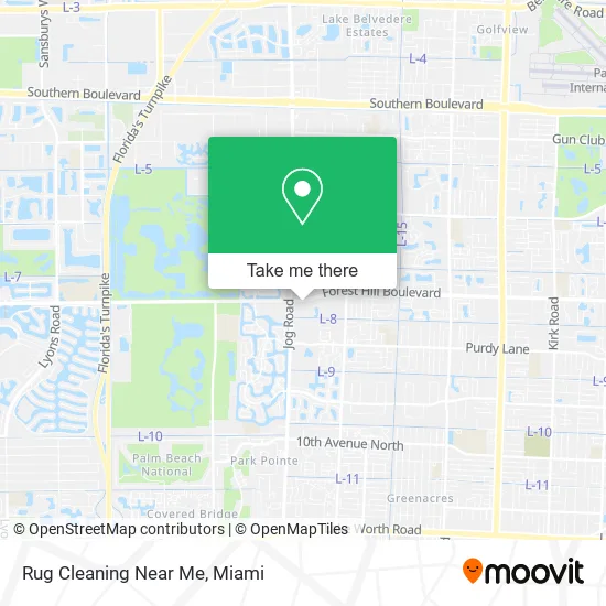 Rug Cleaning Near Me map