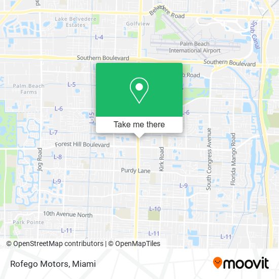 Rofego Motors map