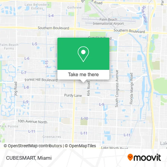 CUBESMART map