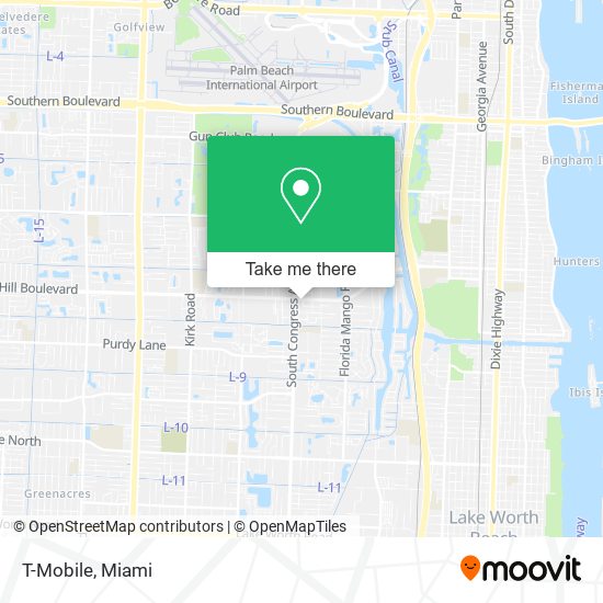 T-Mobile map