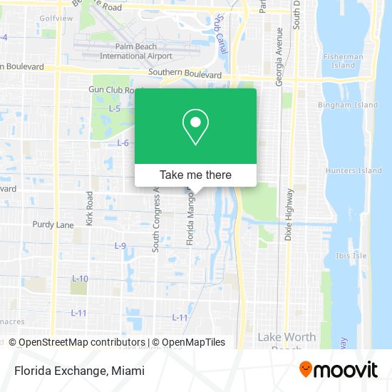 Florida Exchange map