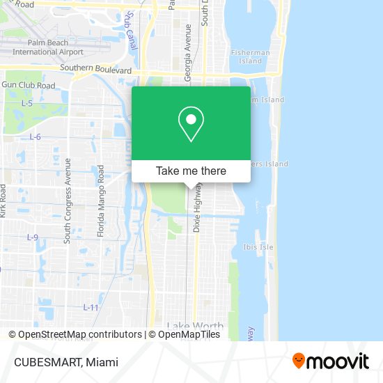 CUBESMART map