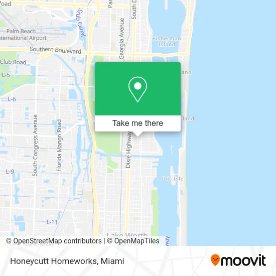 Honeycutt Homeworks map