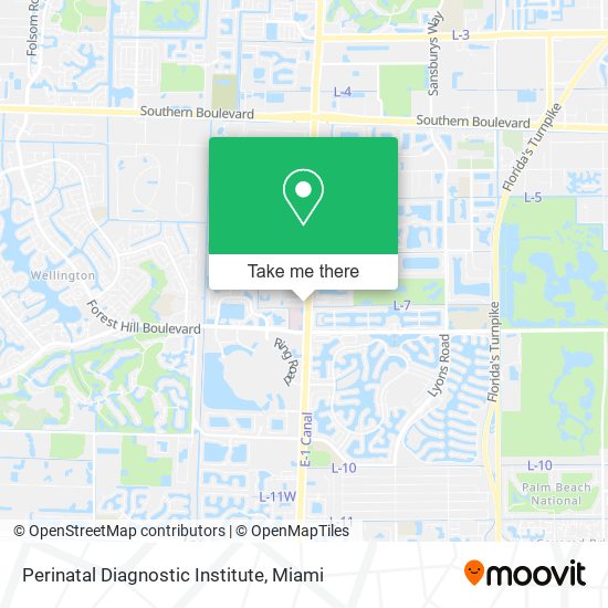 Perinatal Diagnostic Institute map